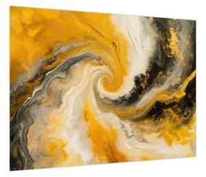 Obraz - Abstrakcja spiralna (70x50 cm)