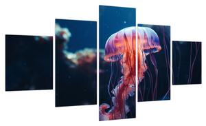 Obraz - Meduza (125x70 cm)