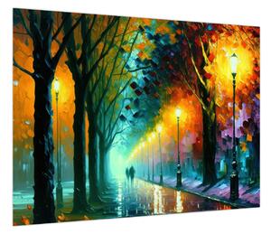 Obraz - Nocny spacer (70x50 cm)