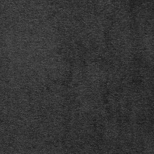 Nowoczesna sofa kanapa 3-osobowa tapicerowana welurowa poduszki czarna Bornholm Beliani
