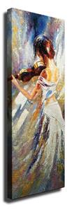 Obraz na płótnie Violin Player, 30x80 cm