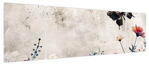 Obraz - Łąka w betonie (170x50 cm)