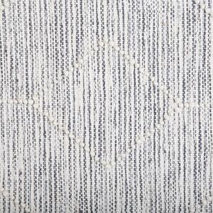 Dywan z geometrycznym wzorem bawełna wełna 80 x 150 cm szaro-beżowy Edremit Beliani