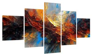 Obraz - Tekstura koloru (125x70 cm)