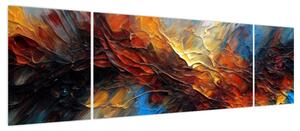Obraz - Tekstura koloru (170x50 cm)