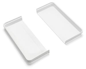 Biały/szary plastikowy organizer na sztućce do szuflady 58,5 x 41,5 cm – Addis