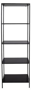 Czarny regał House Nordic Vita Shelf, 51x170 cm