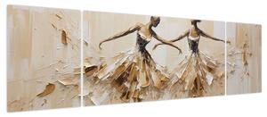 Obraz - Baleriny (170x50 cm)