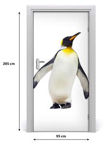 Naklejka samoprzylepna na drzwi Pingwin