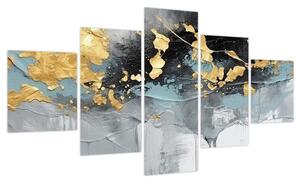 Obraz - Abstrakcja (125x70 cm)