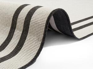Czarno-kremowy dywan odpowiedni na zewnątrz NORTHRUGS Manito, 200x290 cm