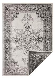 Czarno-kremowy dywan odpowiedni na zewnątrz NORTHRUGS Borbon, 200x290 cm