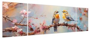 Obraz - Gołąbki (170x50 cm)