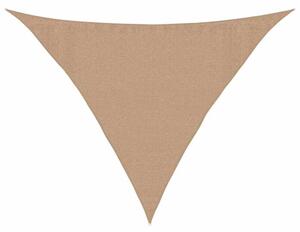 Żagiel przeciwsłoneczny, 160 g/m², taupe, 4x4x5,8 m, hdpe