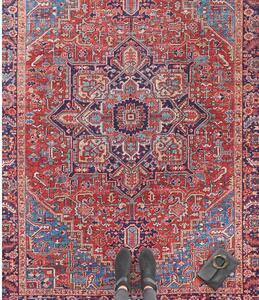 Czerwony dywan Nouristan Amata, 80x150 cm