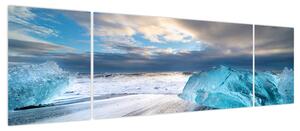 Obraz - Diamond Beach (170x50 cm)