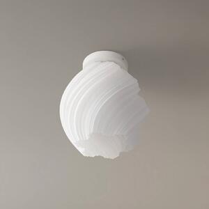 Lampa sufitowa Nuvia Lindby, możliwość ściemniania, biały / opal, salon / jadalnia, nowoczesny