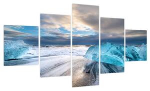 Obraz - Diamond Beach (125x70 cm)