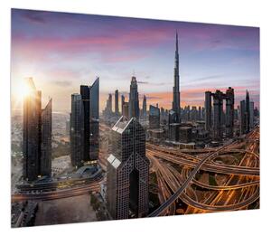 Obraz - Panorama Dubaju (70x50 cm)