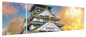 Obraz - Zamek Osaka (170x50 cm)