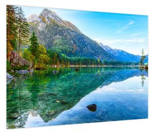 Obraz - Jezioro Hintersee (70x50 cm)
