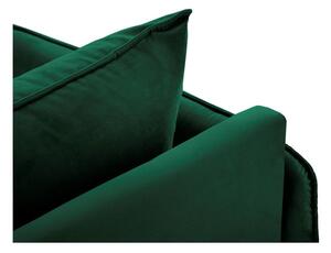 Zielony aksamitny szezlong z podłokietnikiem po prawej stronie Cosmopolitan Design Vienna