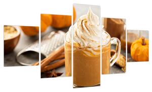 Obraz - Dyniowa latte (125x70 cm)
