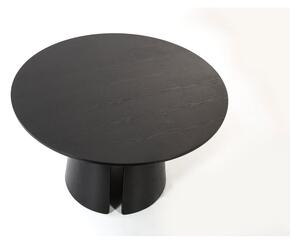 Czarny okrągły stół Teulat Cep, ø 137 cm