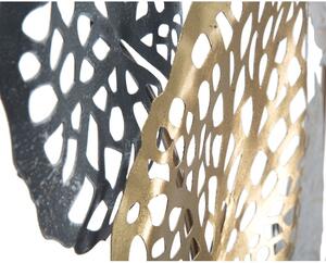 Metalowa dekoracja wisząca z wzorem liści Mauro Ferretti Ory -B-, 100x80 cm