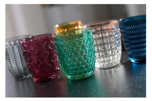 Zestaw 6 kolorowych szklanek Villa d'Este Geometrie, 240 ml