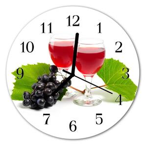 Zegar ścienny okrągły Winogrona do wina
