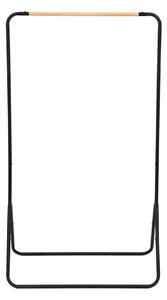 Czarny stojak na ubrania Compactor Elias Clother Hanger, wys. 145 cm