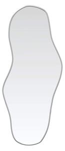 Lustro Åcienne, srebrne, 80x35 cm