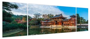 Obraz - Świątynia Byodo-in, Japonia (170x50 cm)
