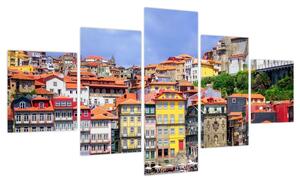 Obraz - Ribeira, Portugalia (125x70 cm)
