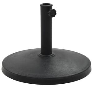 Podstawa pod parasol ogrodowy, okrągła, żywica, 10 kg, czarna