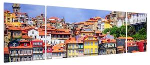 Obraz - Ribeira, Portugalia (170x50 cm)