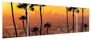 Obraz - Panorama Los Angeles (170x50 cm)
