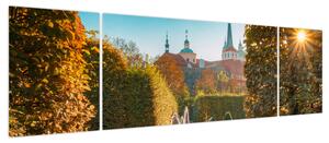 Obraz - Pałac Wallensteina (170x50 cm)