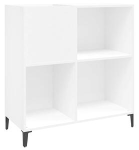 Szafka na pÅyty, biaÅa, 84,5x38x89 cm, materiaÅ drewnopochodny