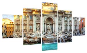Obraz - Fontanna di Trevi (125x70 cm)