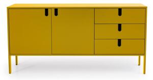 Żółta komoda Tenzo Uno, szer. 171 cm
