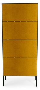 Ciemnozielona witryna Tenzo Uno, szer. 76 cm