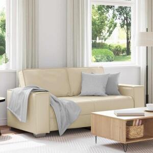 Sofa kremowy 180 x 78 x 84 cm tkanina