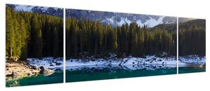 Obraz - Jezioro Karersee (170x50 cm)