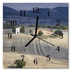 Zegar ścienny kwadrat Krajobraz