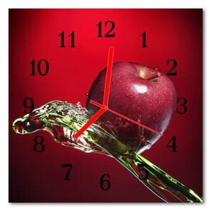 Zegar ścienny kwadrat Jabłko