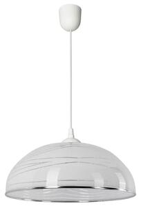 Biała kuchenna lampa wisząca - S735-Ankona