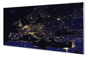 Obraz na szkle Światła mapy niebo