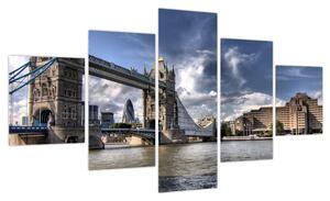 Obraz - Tower Bridge w Londynie (125x70 cm)